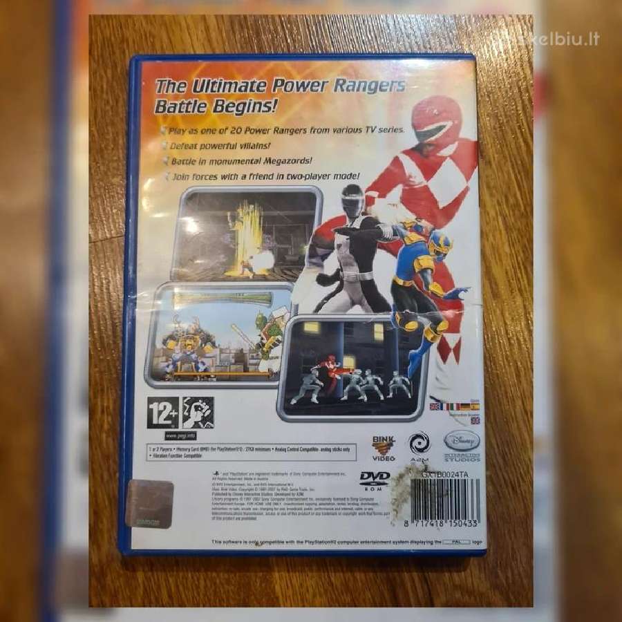 Power Rangers: Super Legends Playstation 2 - nuotraukos Nr. 3