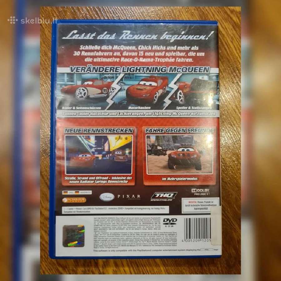 Cars Race-o-rama Playstation 2 žaidimas - nuotraukos Nr. 3