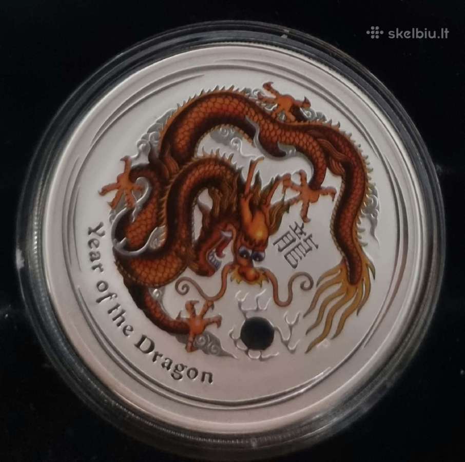 2012m. Lunar II dragon set 1oz - nuotraukos Nr. 4