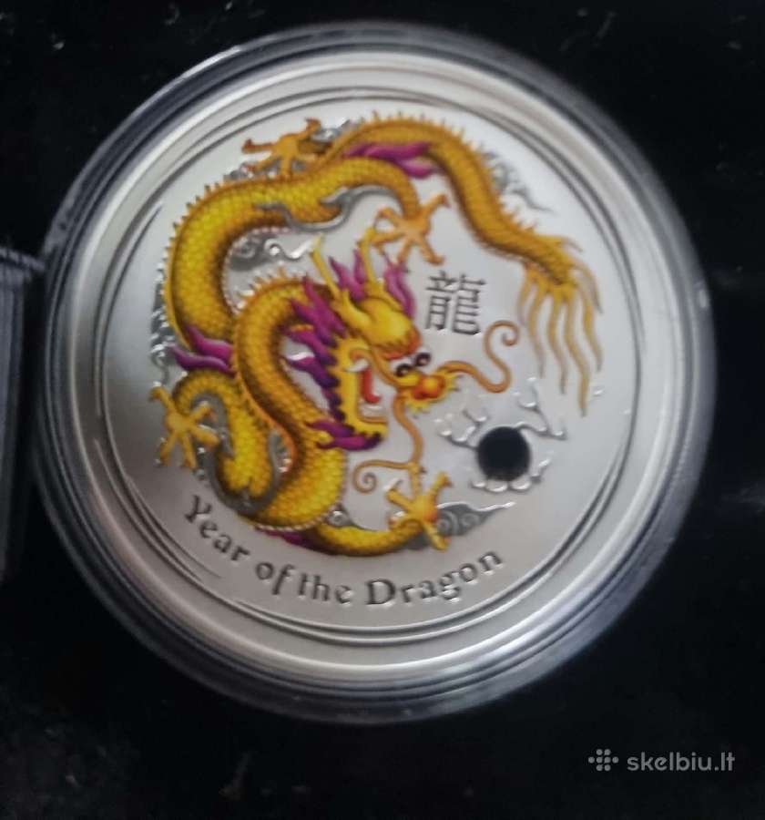 2012m. Lunar II dragon set 1oz - nuotraukos Nr. 5