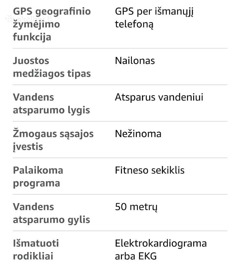 Išmanioji apyrankė be ekrano Loop life - nuotraukos Nr. 8