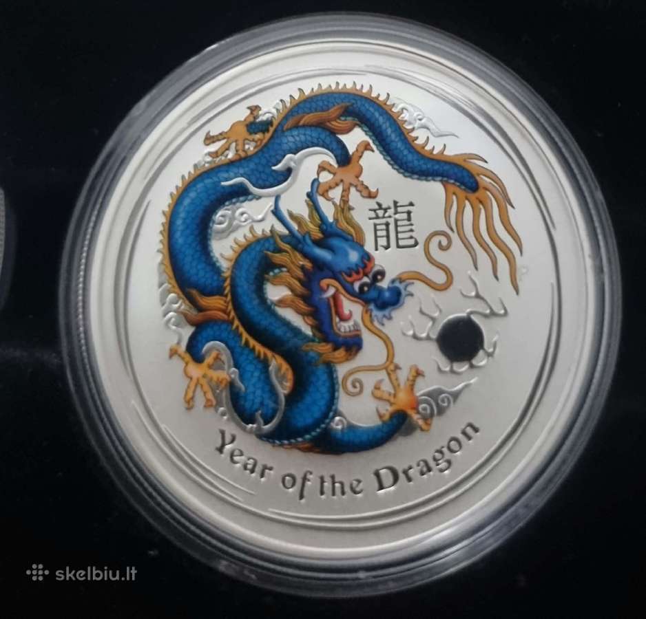 2012m. Lunar II dragon set 1oz - nuotraukos Nr. 8