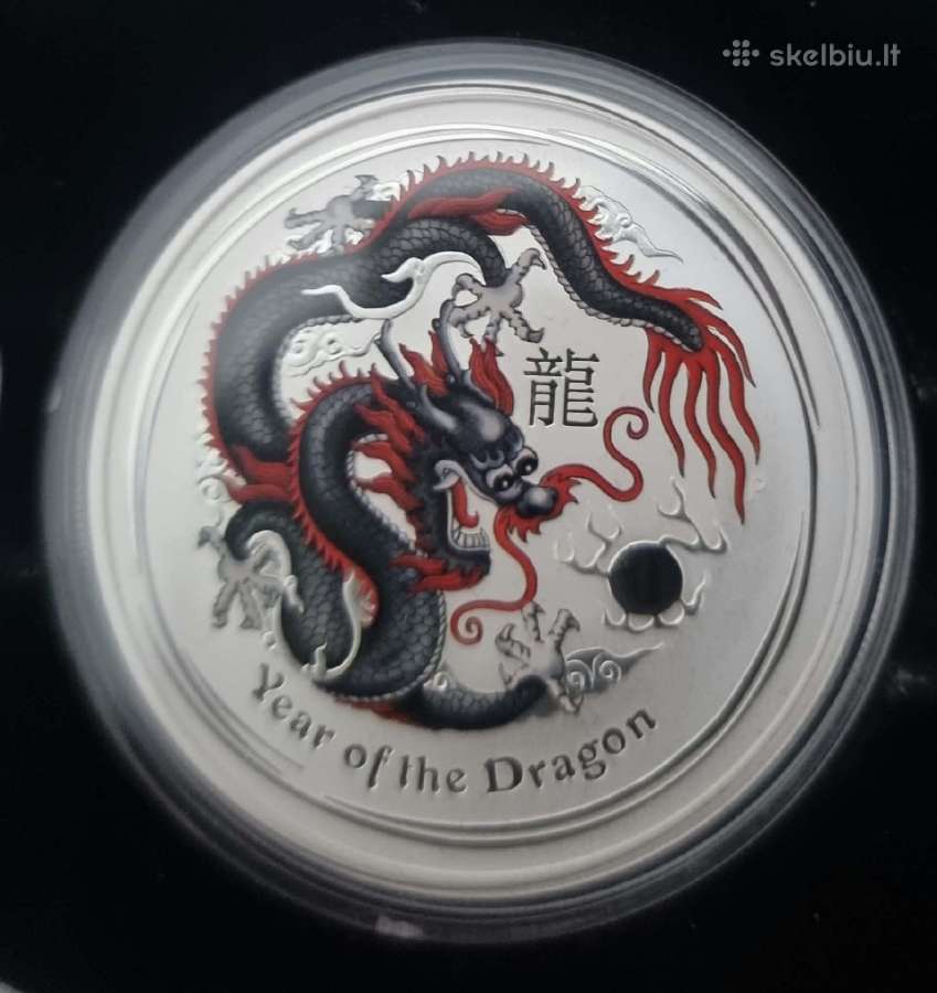 2012m. Lunar II dragon set 1oz - nuotraukos Nr. 9