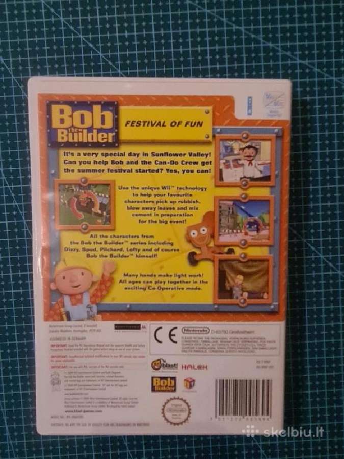 Bob the Builder: Festival of Fun Wii žaidimas - nuotraukos Nr. 3