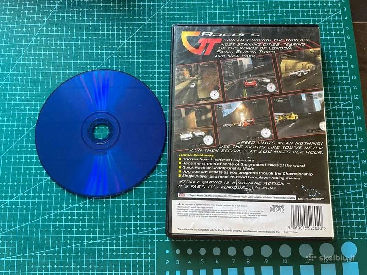 GT Racers Playstation 2 žaidimas - nuotraukos Nr. 3
