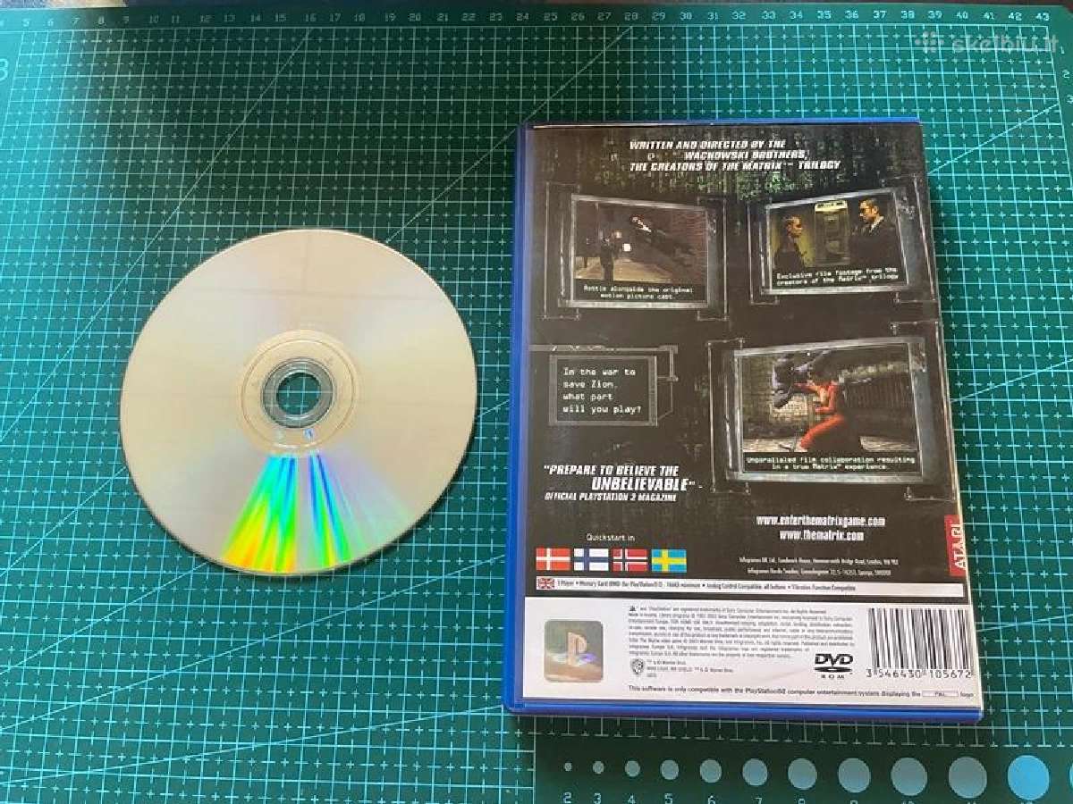 Enter the Matrix Playstation 2 žaidimas - nuotraukos Nr. 3