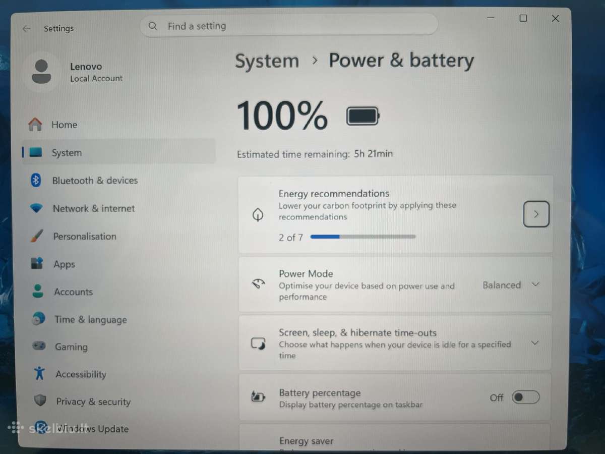 Lenovo thinkpad T490s i7-8/32gb/512nvme - nuotraukos Nr. 4