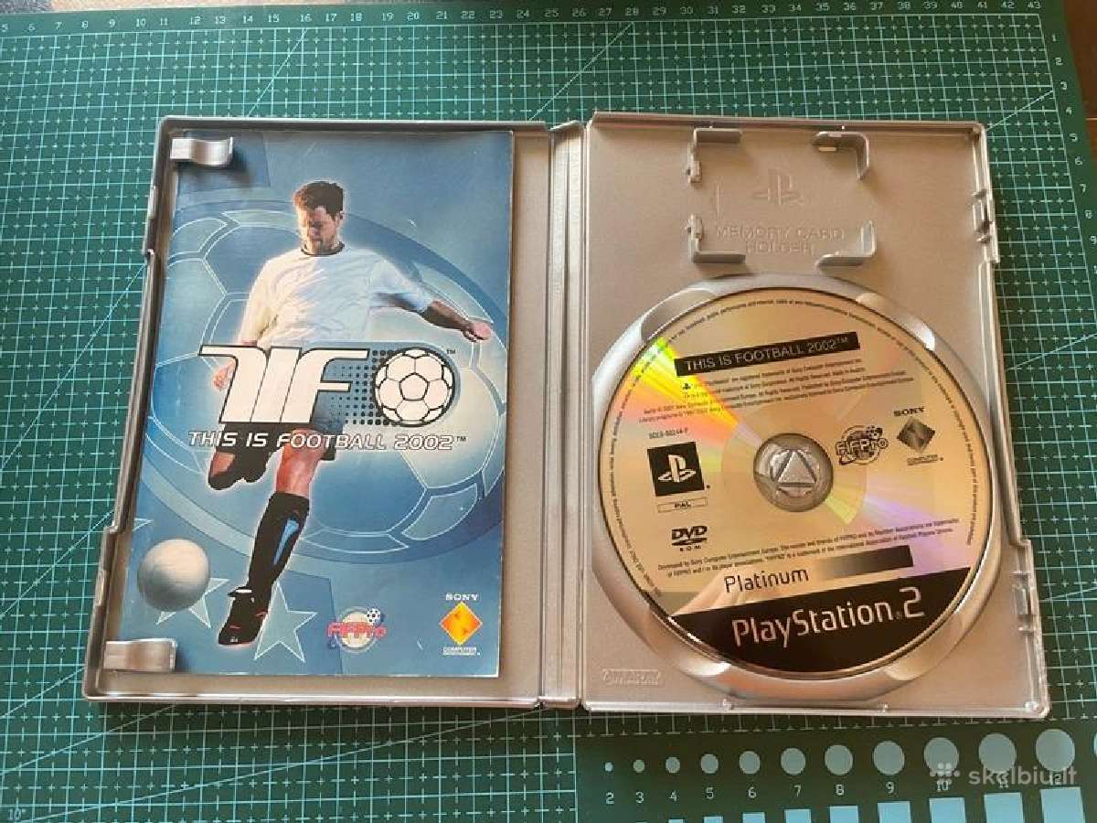 This Is Football 2002 Pal Playstation 2 žaidimas - nuotraukos Nr. 2
