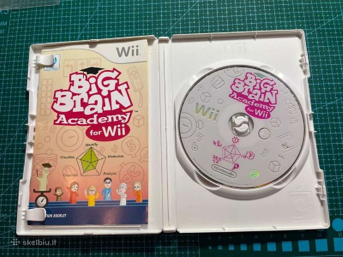 Big Brain Academy (Wii) žaidimas - nuotraukos Nr. 2