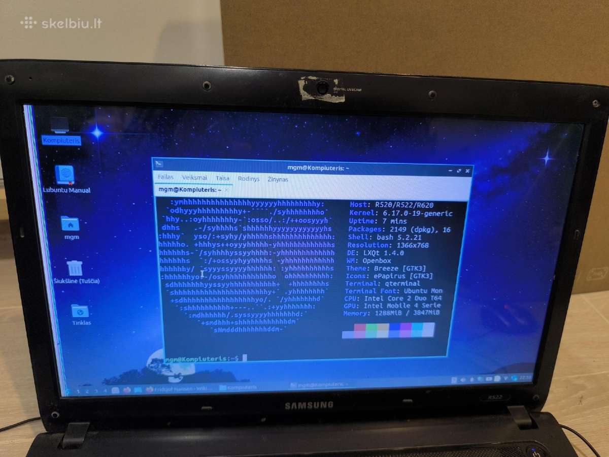 Samsung R522 nešiojamasis kompiuteris - nuotraukos Nr. 5