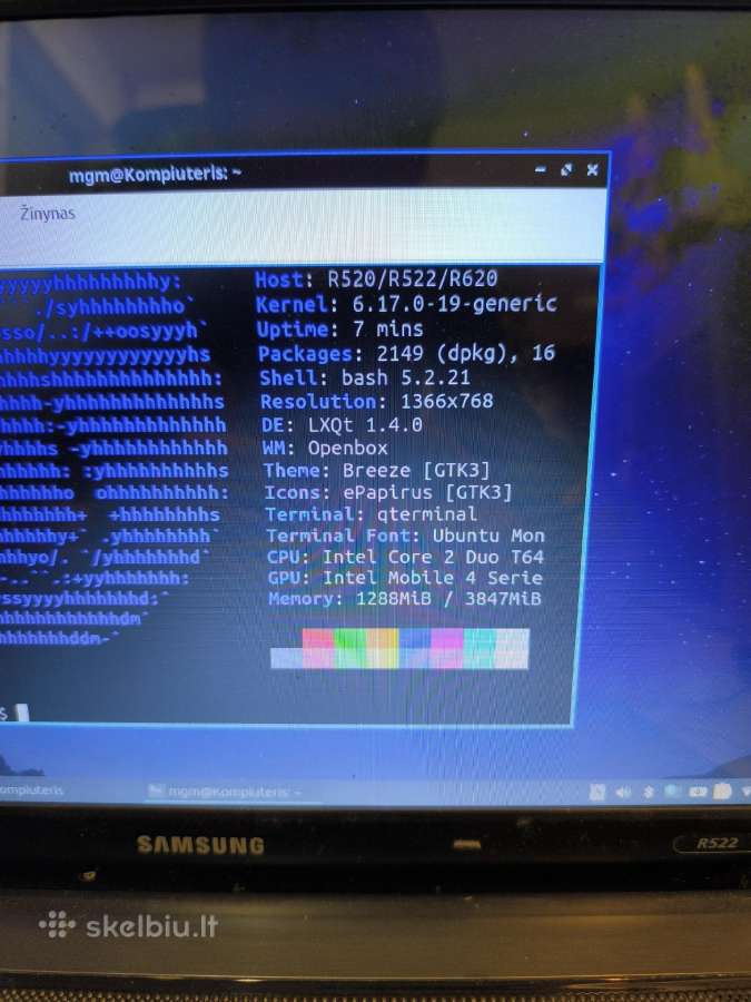 Samsung R522 nešiojamasis kompiuteris - nuotraukos Nr. 6