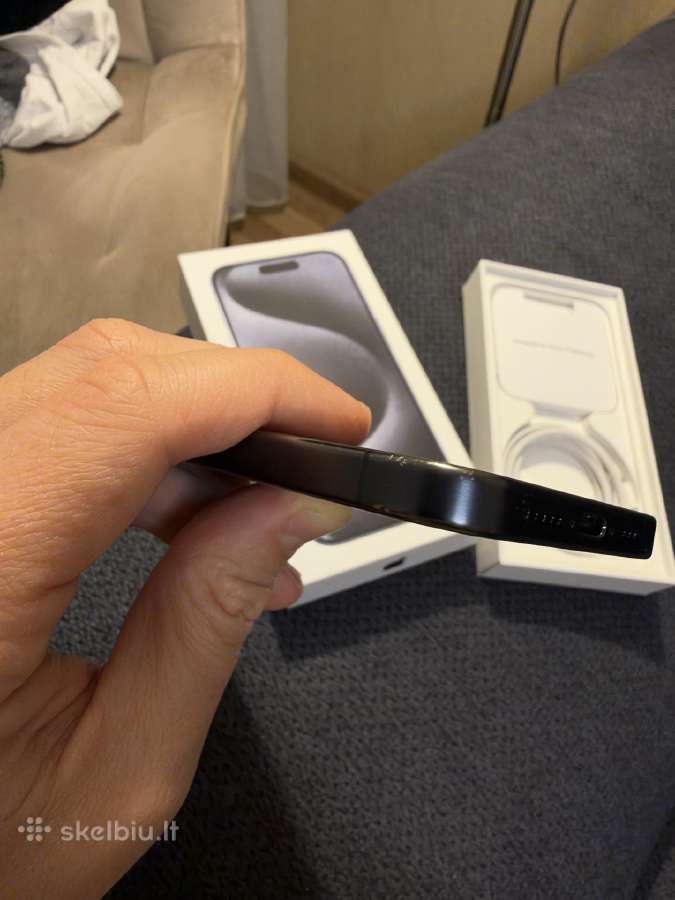 iPhone 15 pro 256gb Blue Titanium - nuotraukos Nr. 10