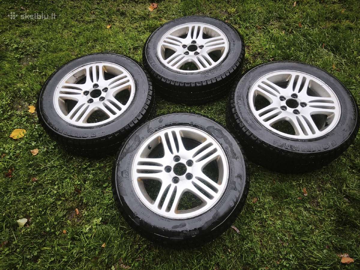 Volvo R16 ratlankiai su padangomis 205/60/r16 - nuotraukos Nr. 3