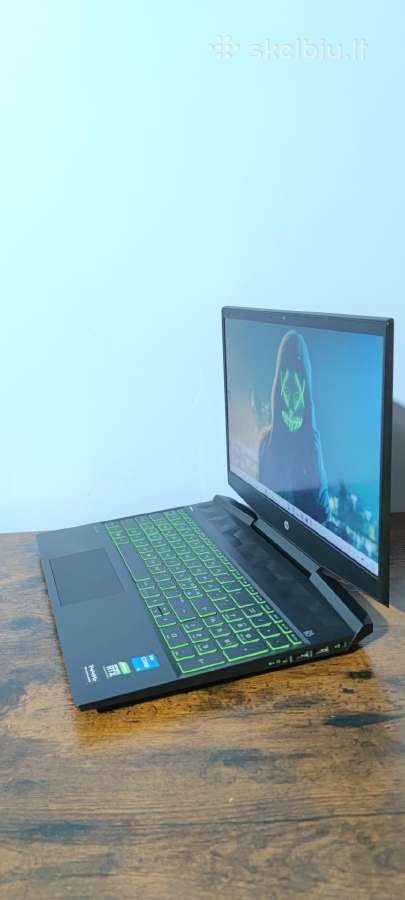 Hp Pavilion Gaming 15, i5-11gen, Rtx 3050, Idealus - nuotraukos Nr. 4
