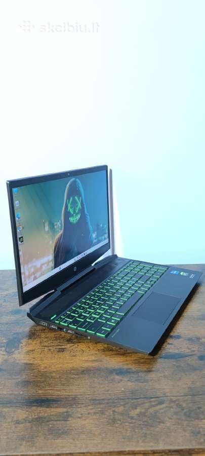 Hp Pavilion Gaming 15, i5-11gen, Rtx 3050, Idealus - nuotraukos Nr. 3