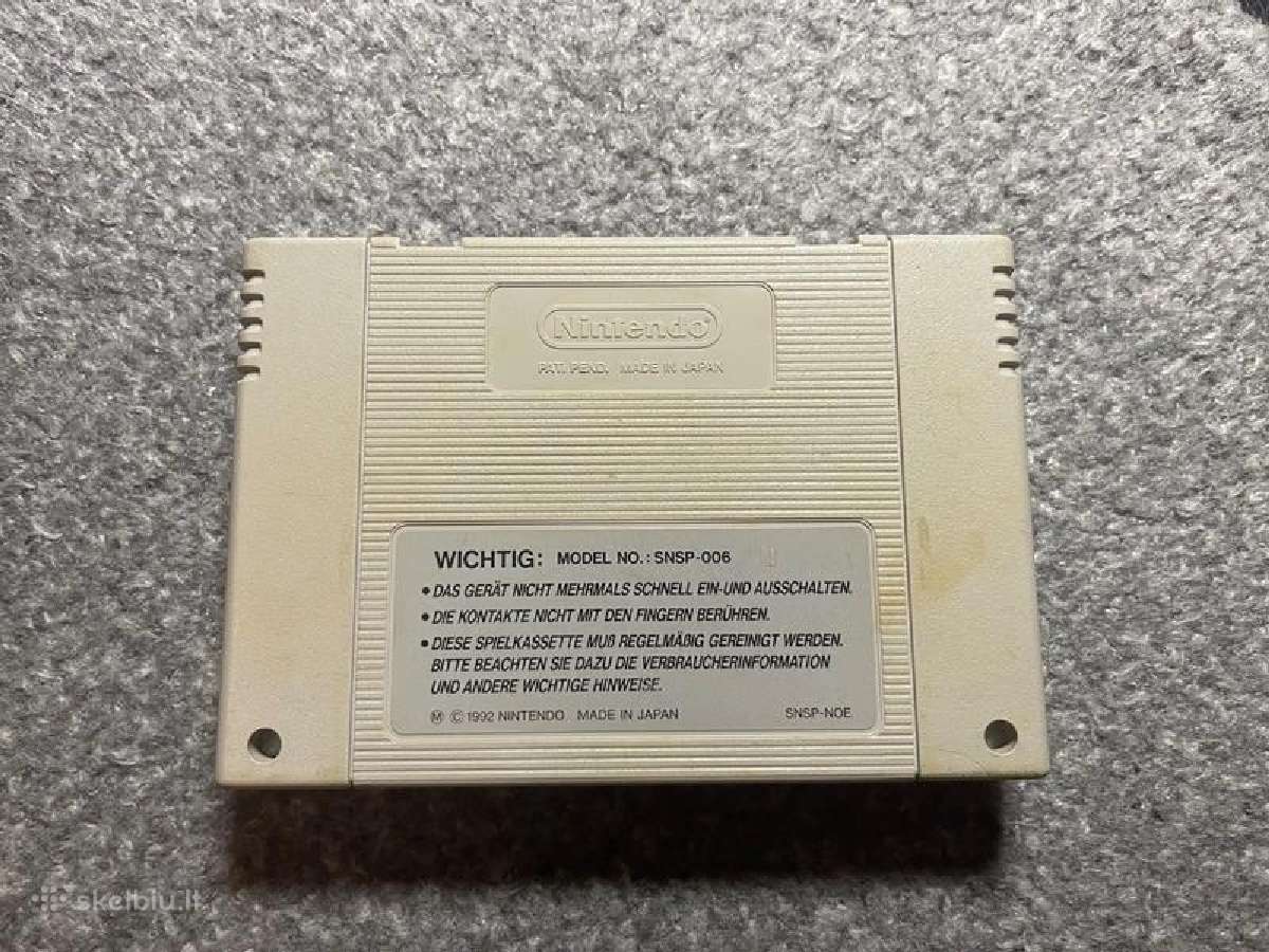 Super Soccer Super Nintendo žaidimas - nuotraukos Nr. 2