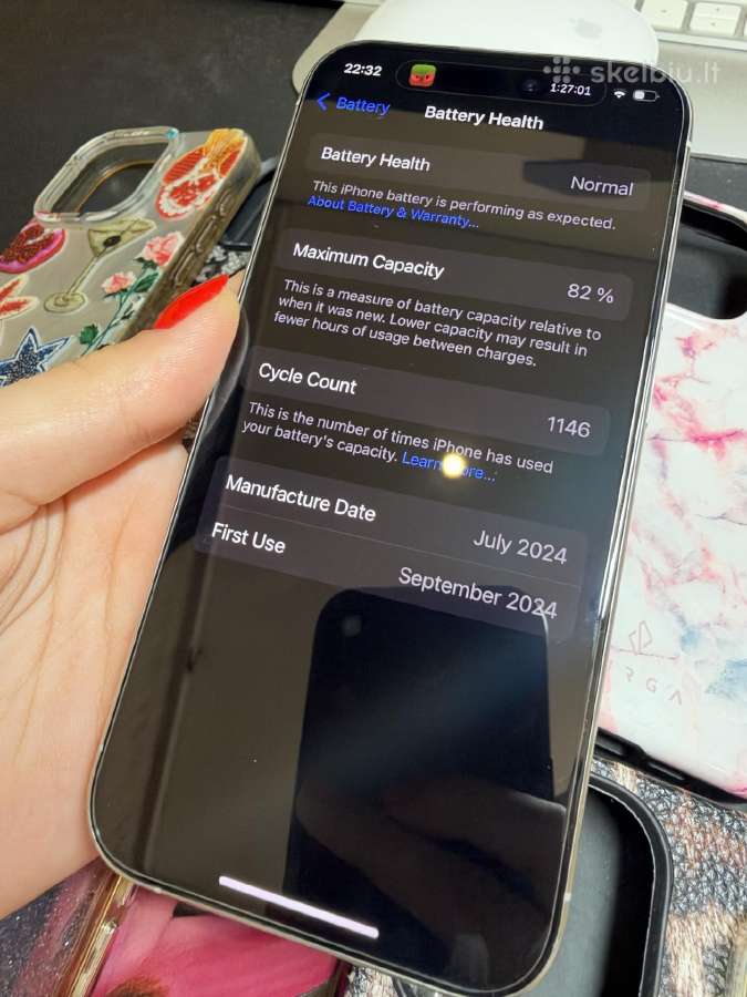 iPhone 15 pro 256 GB - nuotraukos Nr. 11