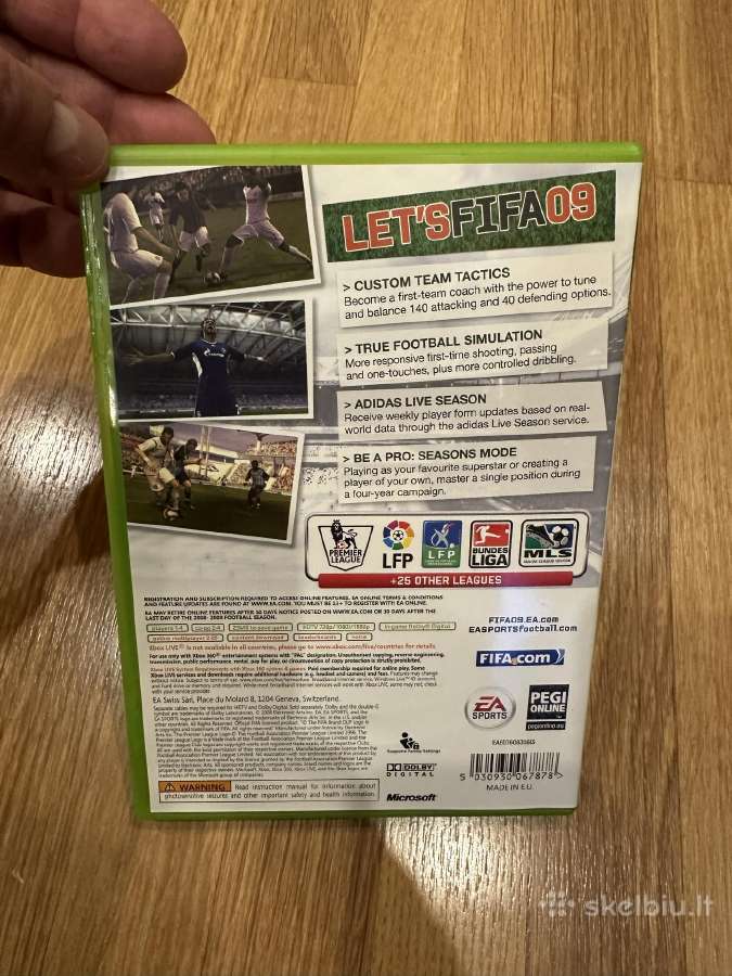 Fifa 09 Xbox360 - nuotraukos Nr. 3