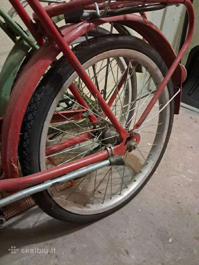 Retro stiliaus miesto dviračiai - nuotraukos Nr. 8
