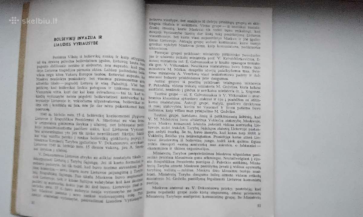V. Krėvė. Bolševikų invazija ir liaudies vyriausyb - nuotraukos Nr. 4