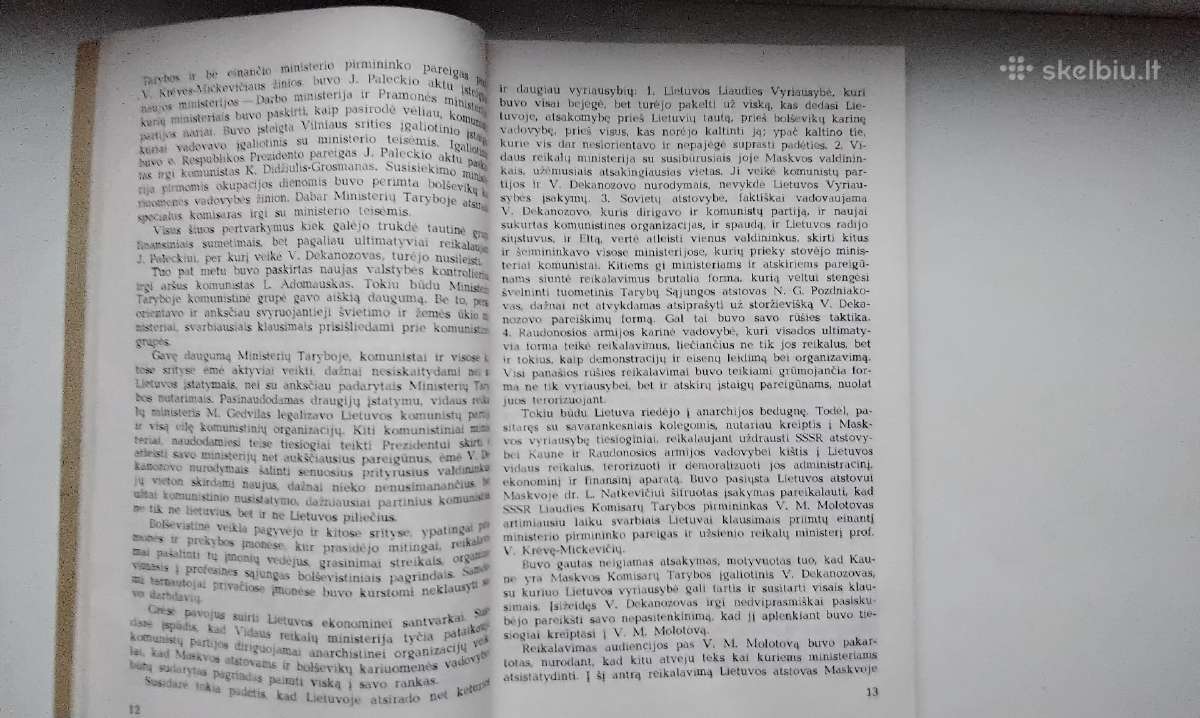 V. Krėvė. Bolševikų invazija ir liaudies vyriausyb - nuotraukos Nr. 5