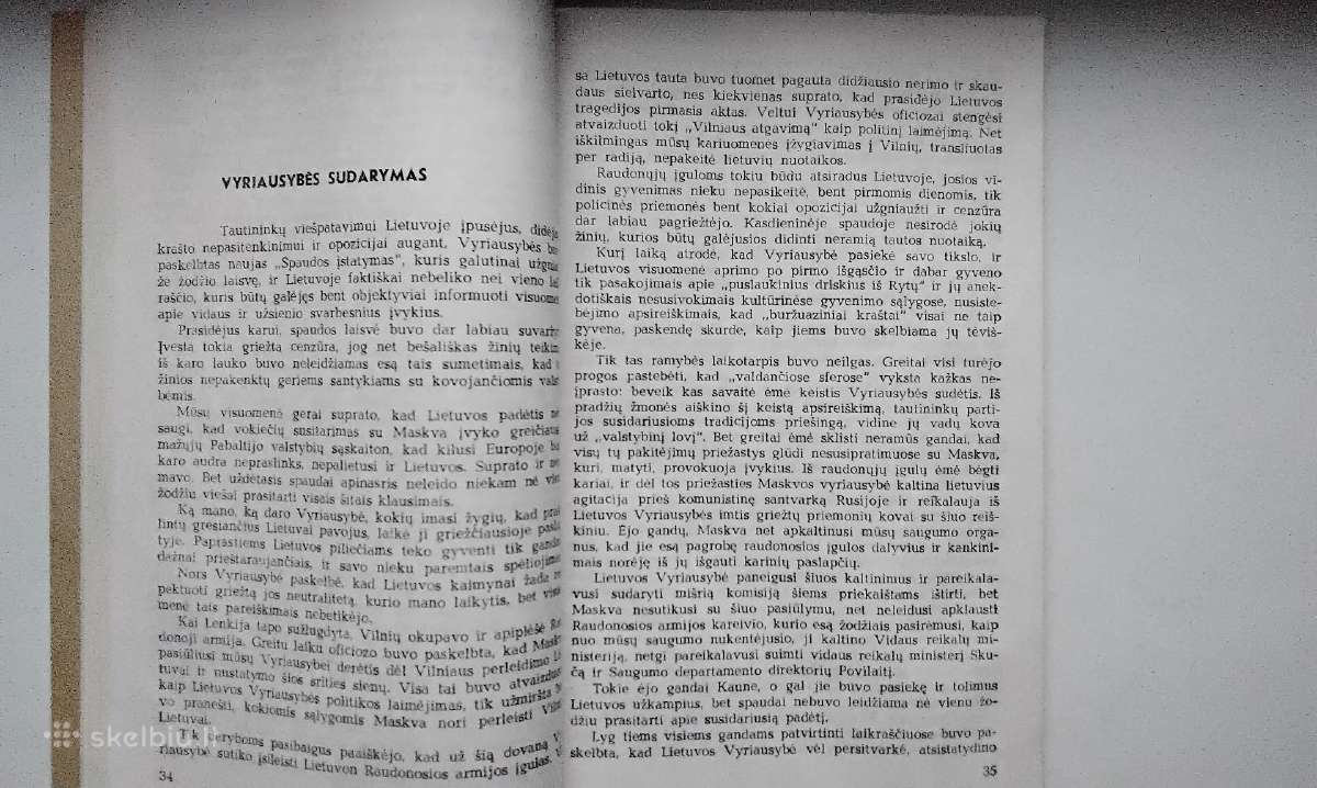 V. Krėvė. Bolševikų invazija ir liaudies vyriausyb - nuotraukos Nr. 9