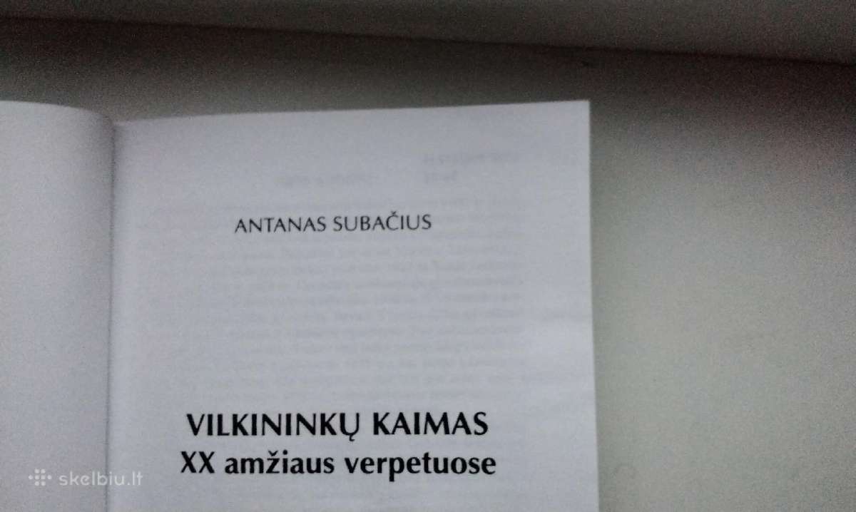 Vilkininkų kaimas XX a. verpetuose - nuotraukos Nr. 2