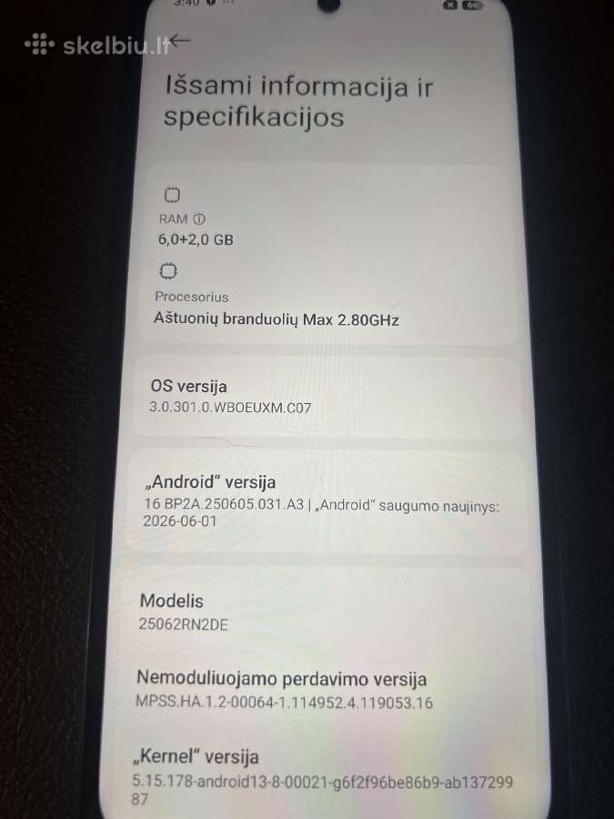 Redmi 15 - nuotraukos Nr. 6