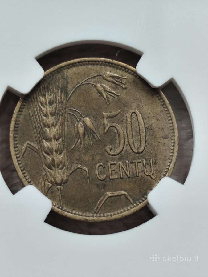 50 centų 1925m. Ngc Au50 - nuotraukos Nr. 3