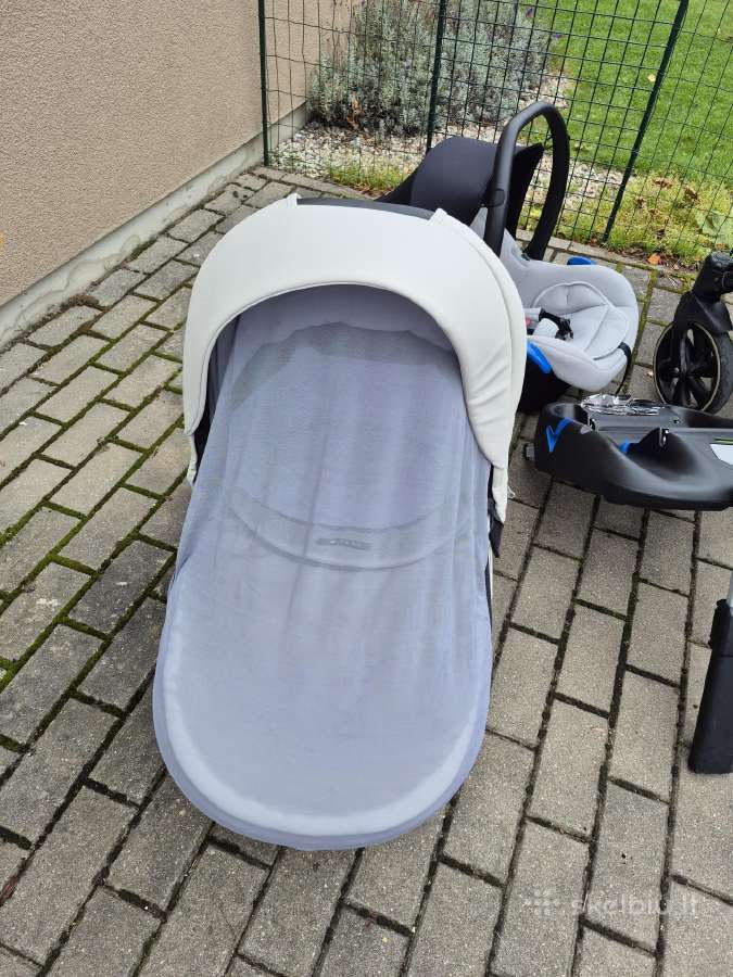 Tutis vežimėlio komplektacija su Isofix baze - nuotraukos Nr. 2