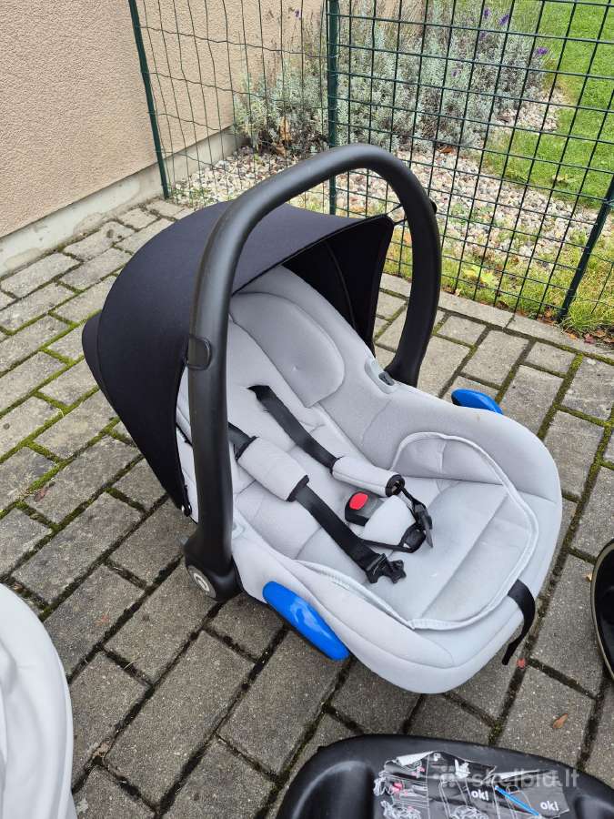 Tutis vežimėlio komplektacija su Isofix baze - nuotraukos Nr. 6