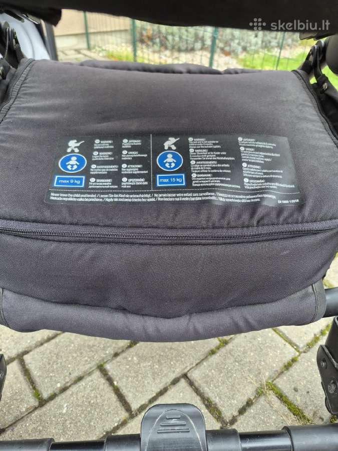 Tutis vežimėlio komplektacija su Isofix baze - nuotraukos Nr. 11