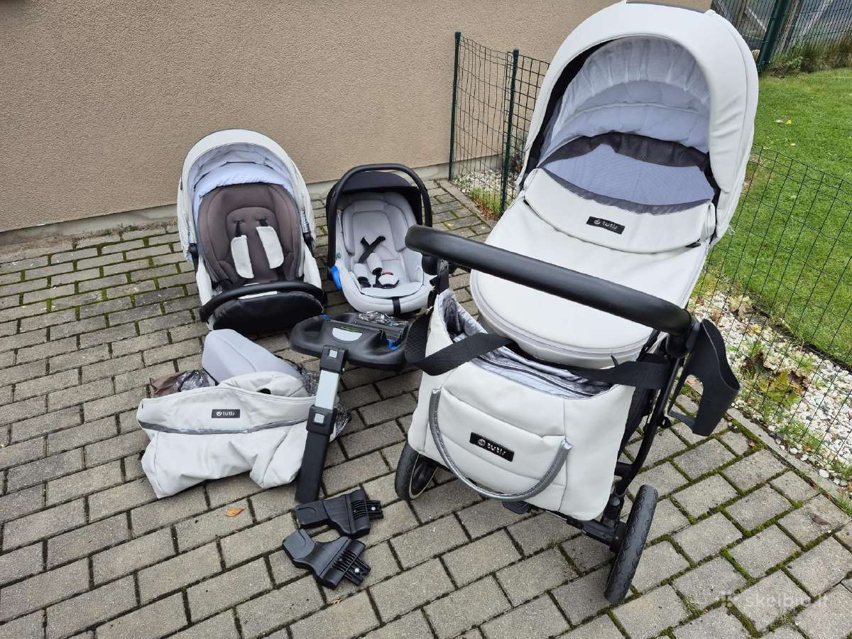 Tutis vežimėlio komplektacija su Isofix baze - nuotraukos Nr. 17