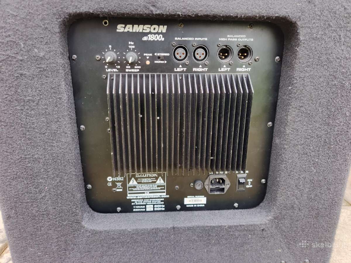 Aktyvus subas Samson db 1800 a - nuotraukos Nr. 5
