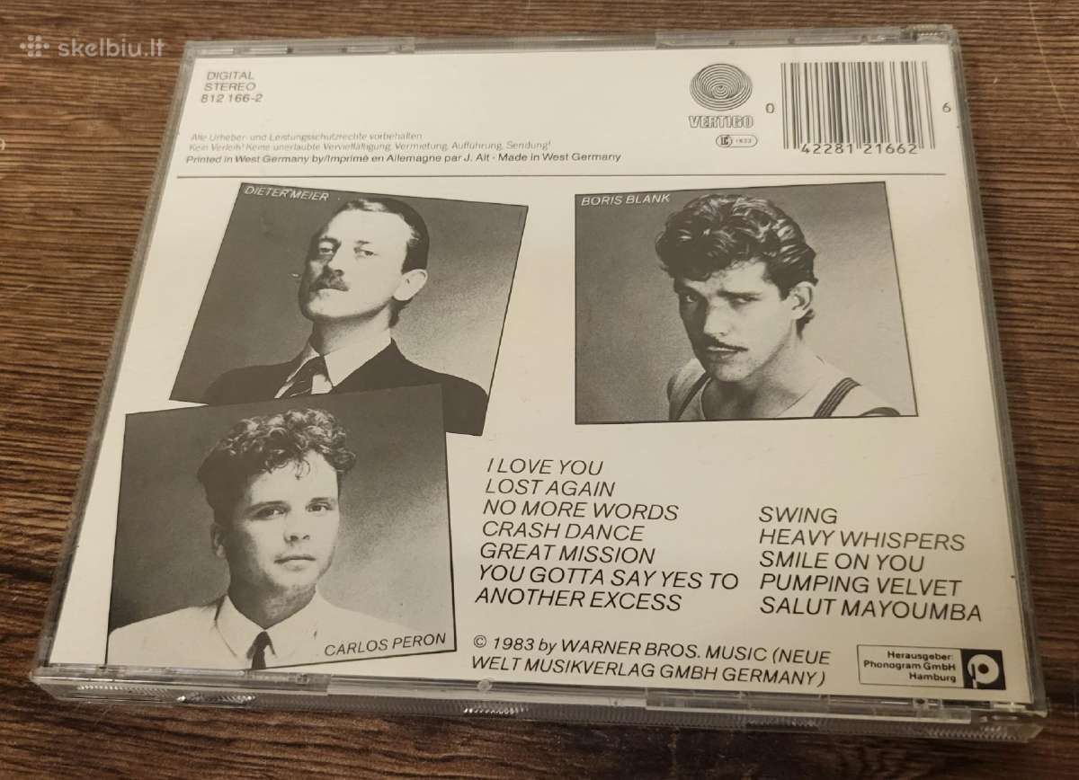Yello CD - nuotraukos Nr. 3
