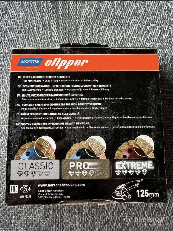 Betono Šlifavimo diskas Norton clipper - nuotraukos Nr. 4