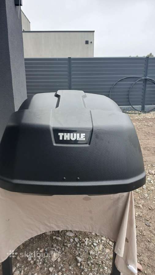 Thule Force XT L juoda matinė stogo bagažinė - nuotraukos Nr. 2