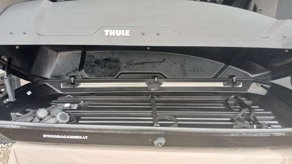 Thule Force XT L juoda matinė stogo bagažinė - nuotraukos Nr. 6