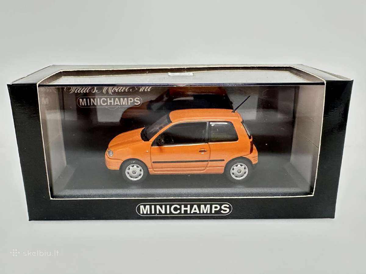 Seat Arosa 1997 oranžinė 1:43 Minichamps - nuotraukos Nr. 2