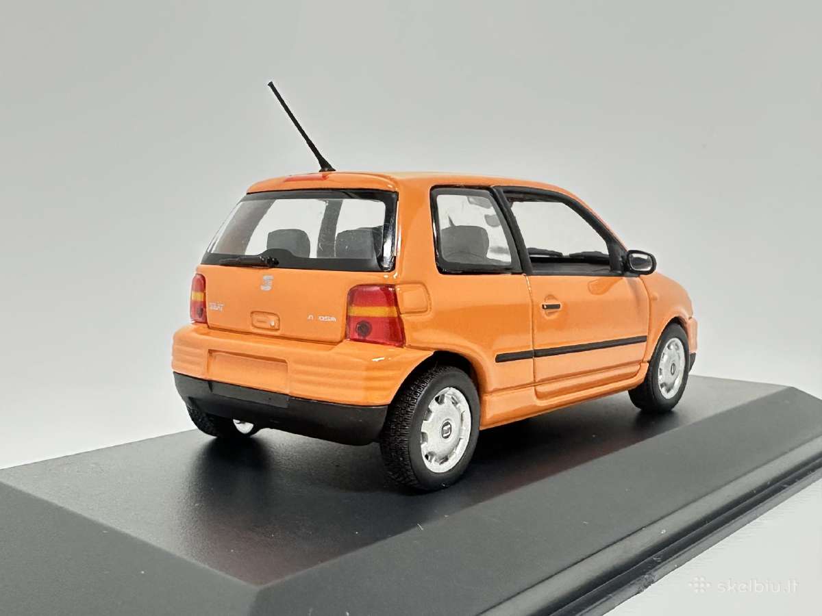 Seat Arosa 1997 oranžinė 1:43 Minichamps - nuotraukos Nr. 5