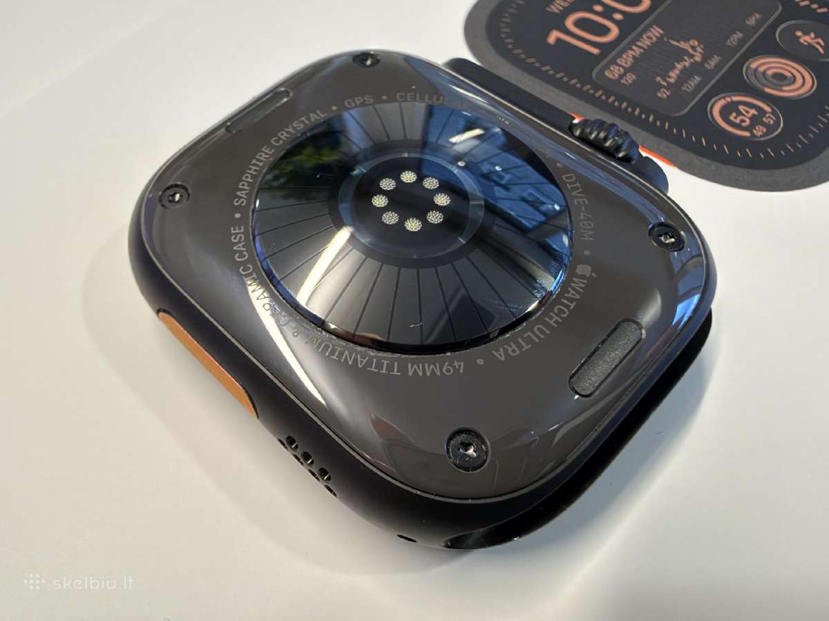 Apple Watch Ultra 4 Black - nuotraukos Nr. 4