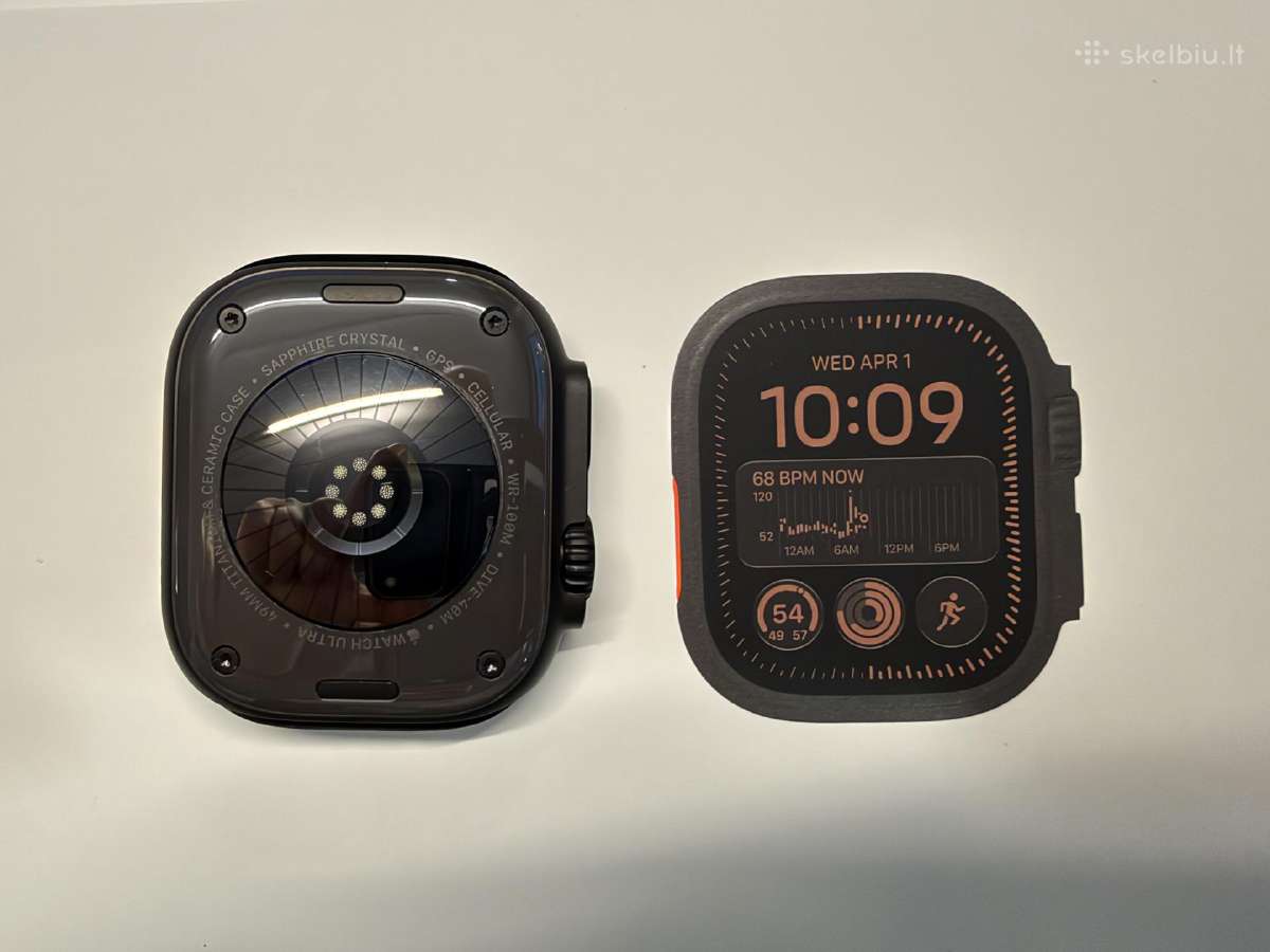 Apple Watch Ultra 4 Black - nuotraukos Nr. 5