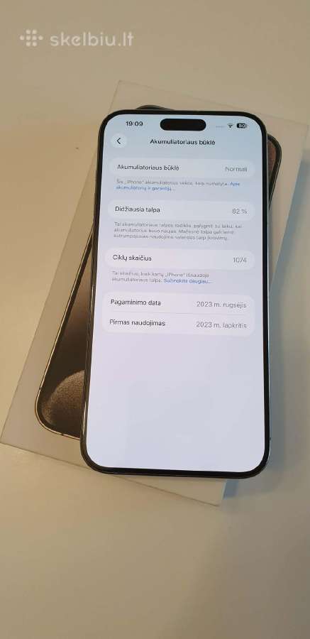 iPhone 15 pro max - nuotraukos Nr. 3