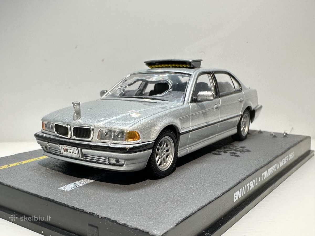 Bmw 750il E38 1995 Tomorrow Never Dies 1:43 Jam - nuotraukos Nr. 2