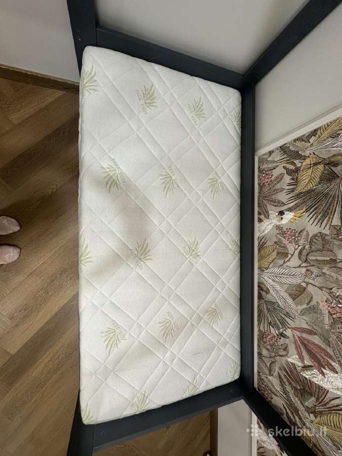 Gera vaikiška lova su 80x160 čiužiniu - nuotraukos Nr. 4