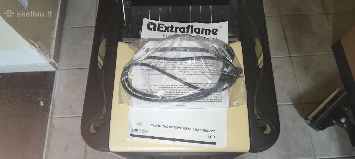Nauja granulinė Extraflame Rosy krosnelė - nuotraukos Nr. 2