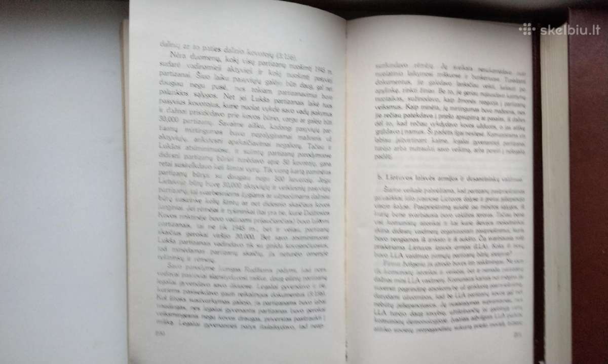 K. Girnius. Partizanų kovos Lietuvoje. 1990 m. lei - nuotraukos Nr. 7