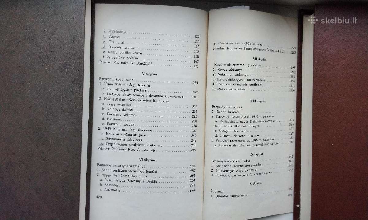 K. Girnius. Partizanų kovos Lietuvoje. 1990 m. lei - nuotraukos Nr. 9