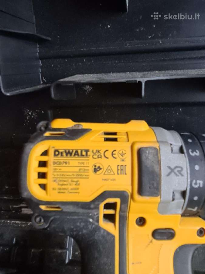 Dewalt suktukas dcd791 - nuotraukos Nr. 3