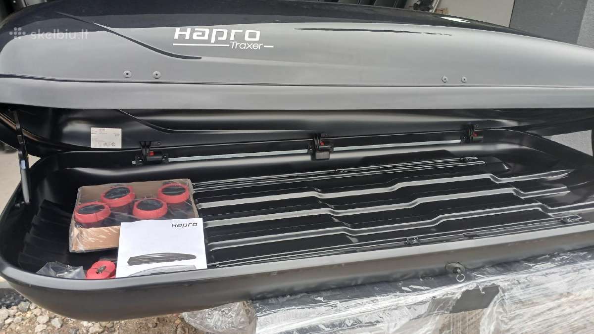 Hapro Traxer 8.6 stogo bagažinės - nuotraukos Nr. 6